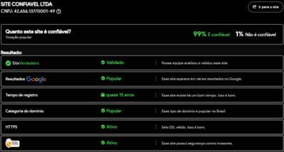 Site verificado e verdadeiro:viagempgcom